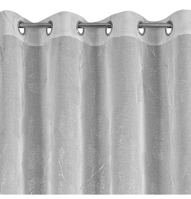 Hotový závěs MIA bílý - na průchodkách