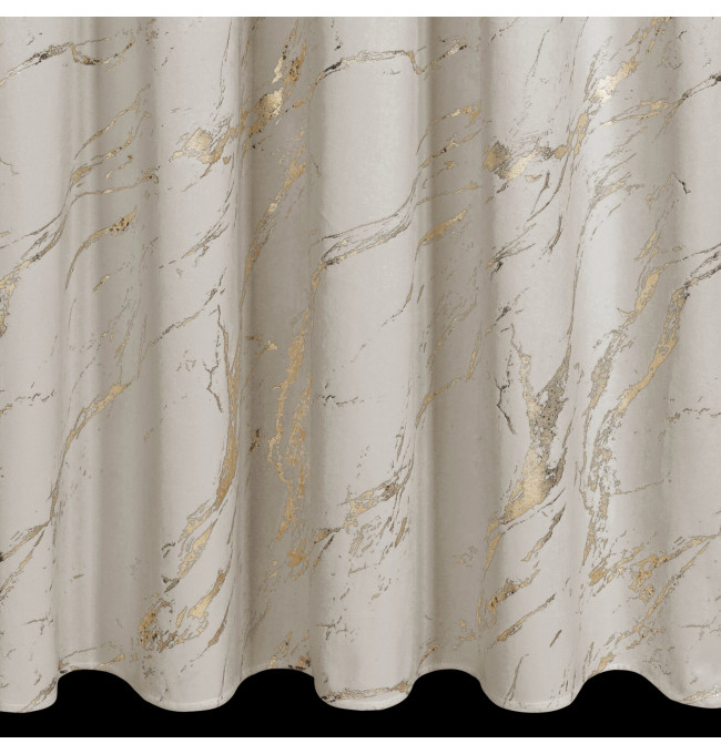 Hotový závěs MOLLY béžový - na průchodkách