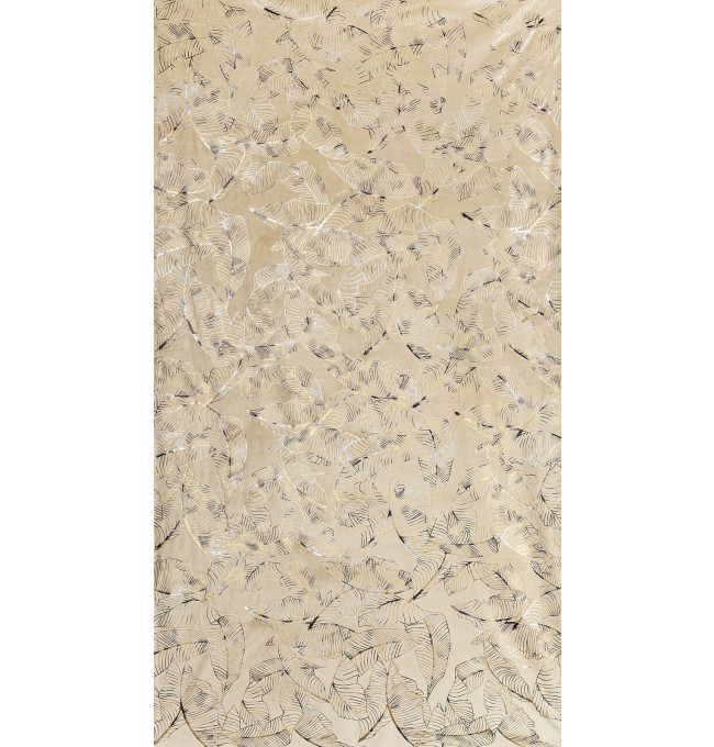 Hotový závěs ODETA béžový - na průchodkách