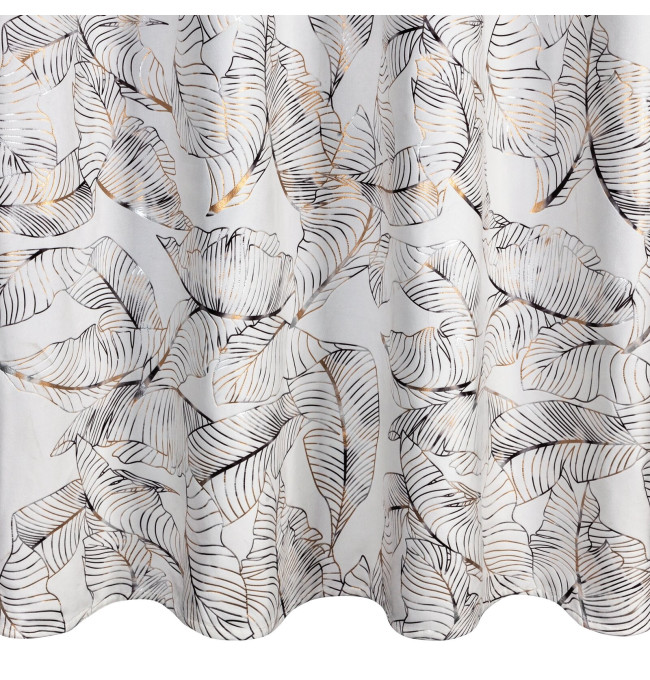 Hotový závěs ODETA bílý - na průchodkách