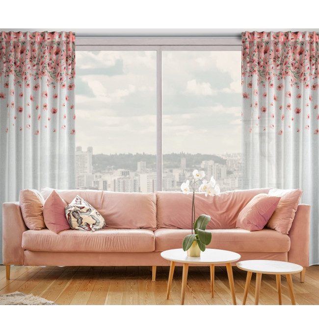 Hotový závěs OLIWIA - na pásce