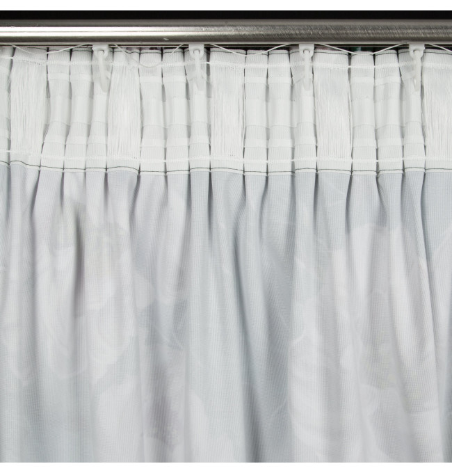 Hotový závěs PALMERA zelený - na pásce