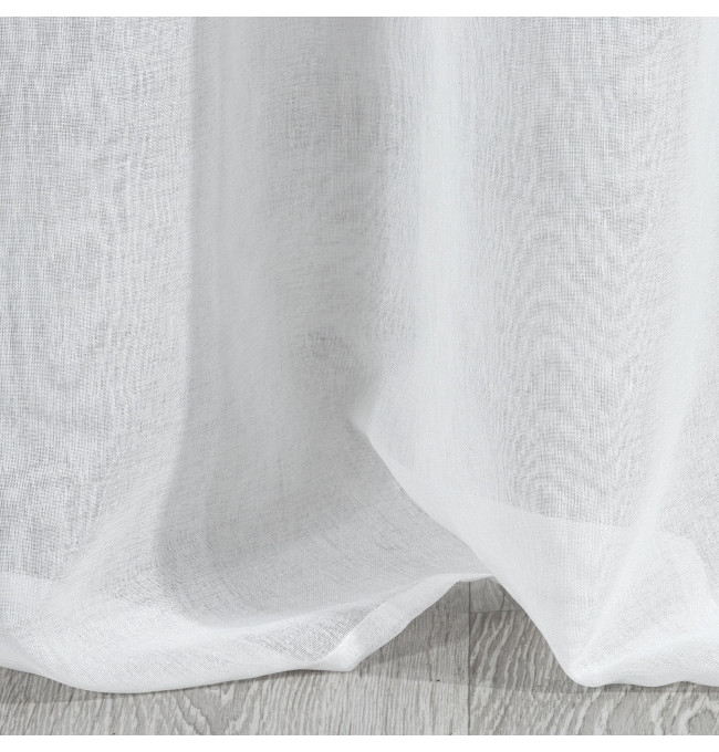 Hotový závěs RAVIA bílý - na průchodkách