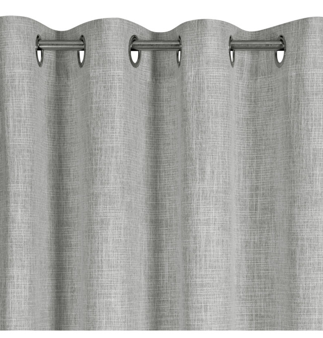 Hotový závěs ROMA šedý - na průchodkách