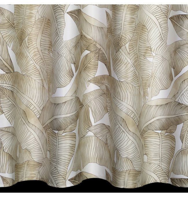 Hotový závěs SAMIRA bílý/béžový - na průchodkách