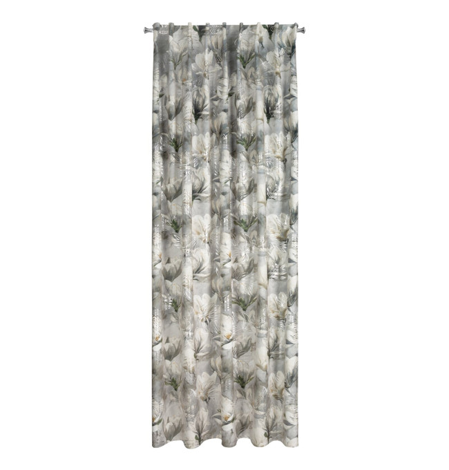 Hotový závěs SANDY ocelový - na pásce