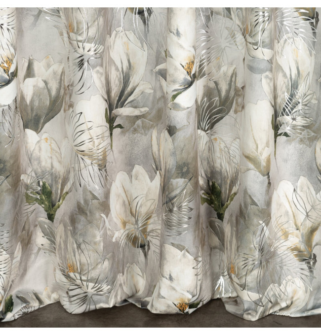 Hotový závěs SANDY ocelový - na pásce