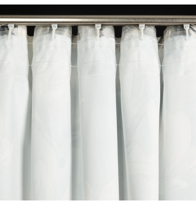 Hotový závěs SANDY ocelový - na pásce