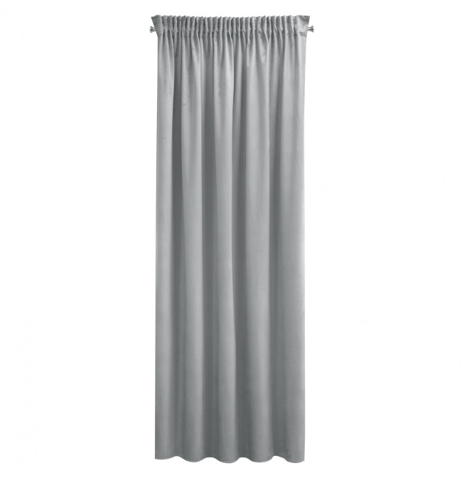 Hotový závěs PIERRE CARDIN SIBEL šedý na pásce