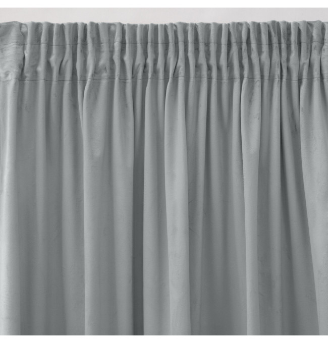 Hotový závěs PIERRE CARDIN SIBEL šedý na pásce