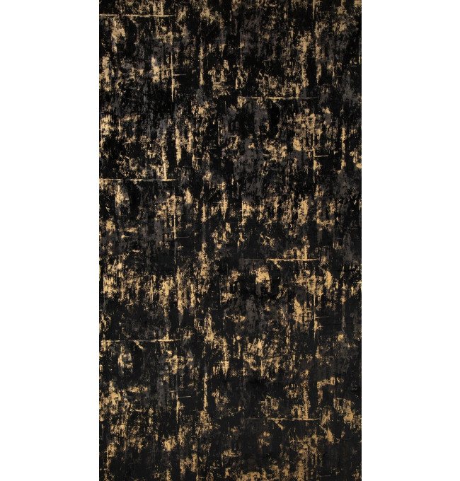 Hotový závěs TONIA černý - na průchodkách