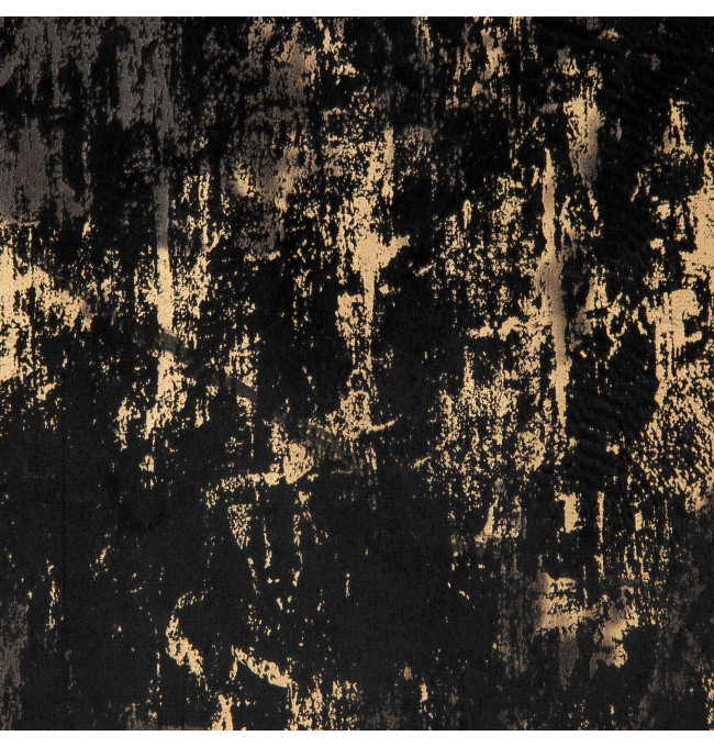 Hotový závěs TONIA černý - na průchodkách