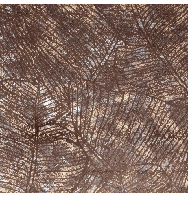 Hotový závěs TULIA hnědý - na pásce