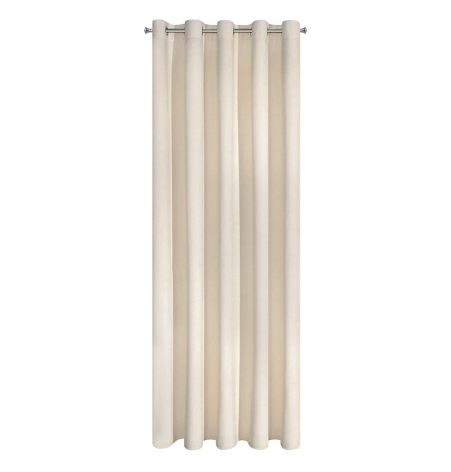 Hotový závěs VILLA světle béžový - na průchodkách