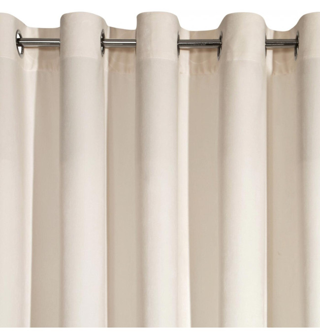 Hotový závěs VILLA světle béžový - na průchodkách