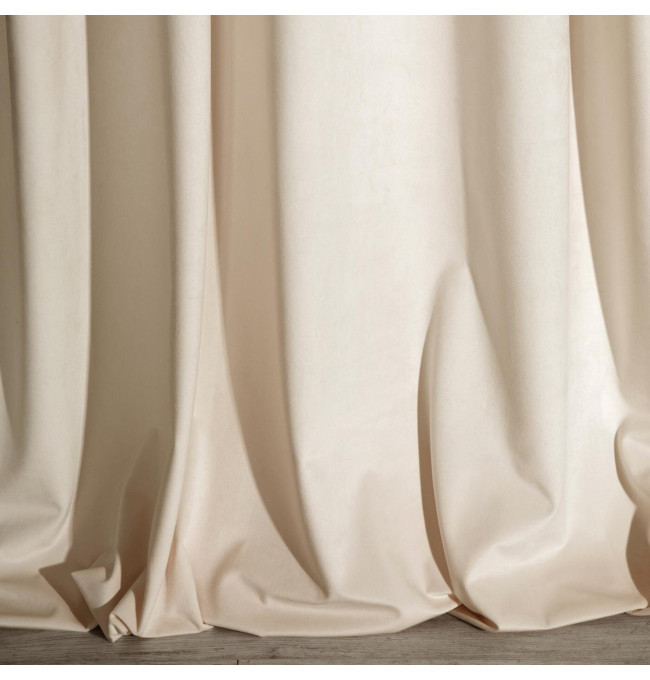 Hotový závěs VILLA světle béžový - na průchodkách