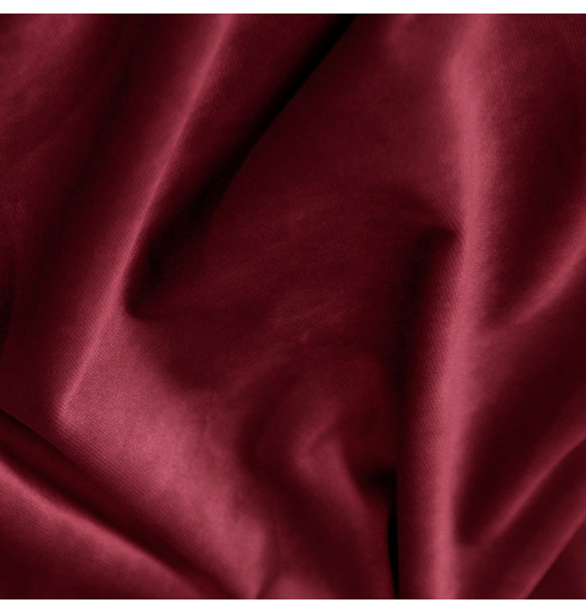 Hotový závěs VILLA bordový - na pásce