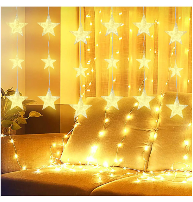 LED závěs CD005 s dálkovým ovládáním