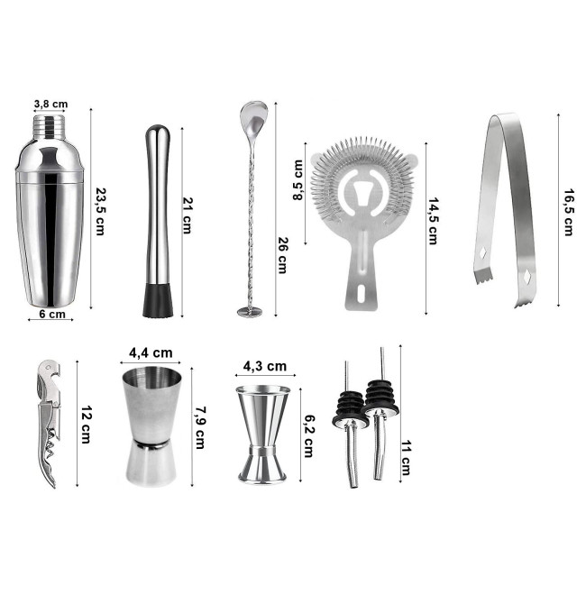 Koktejlový set LOGAN (11 ks)