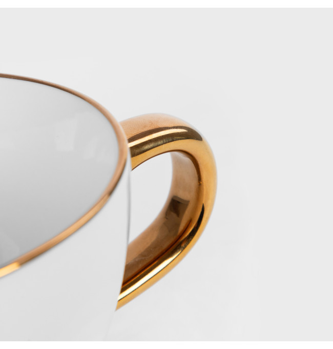 Sada dvou hrníčků LUNDI bílá 718618 350 ml