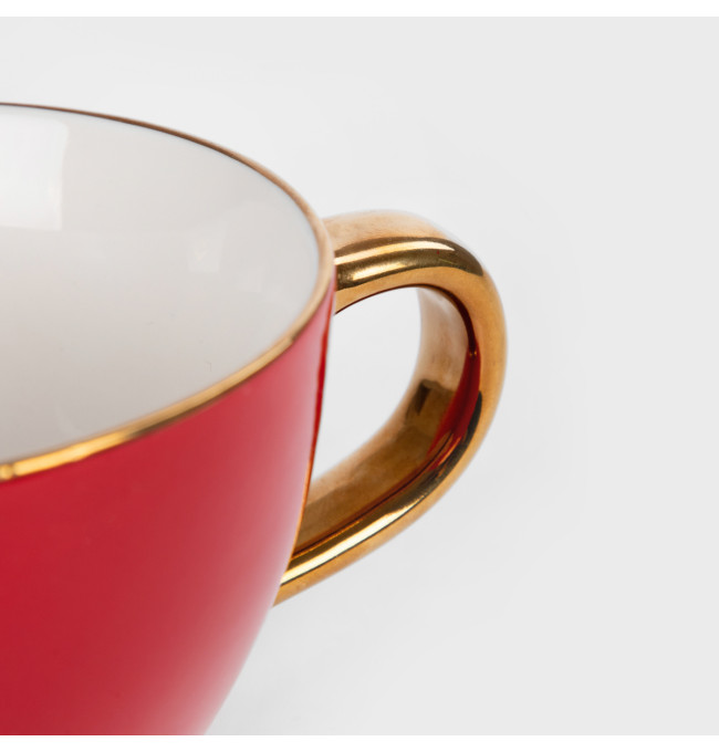 Sada dvou hrníčků LUNDI červená 718601