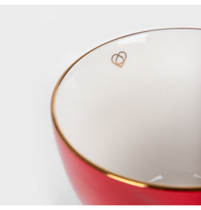 Sada dvou hrníčků LUNDI červená 718601