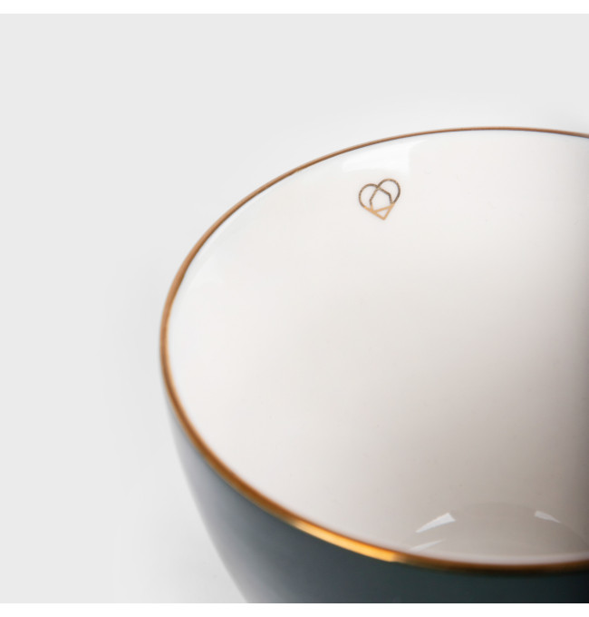 Sada dvou hrníčků LUNDI zelená 718625 350 ml