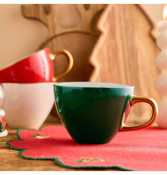 Sada dvou hrníčků LUNDI zelená 718625 350 ml