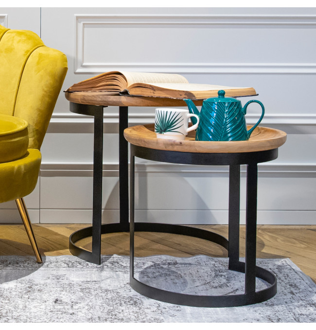 Set dvou kávových stolků HARVEY ALL 927175