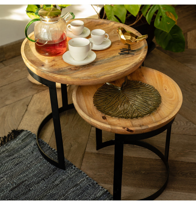 Set dvou kávových stolků HARVEY ALL 927175