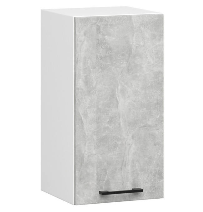 Kuchyňská linka OLIVIA H720 1.8 m s vitrínou beton