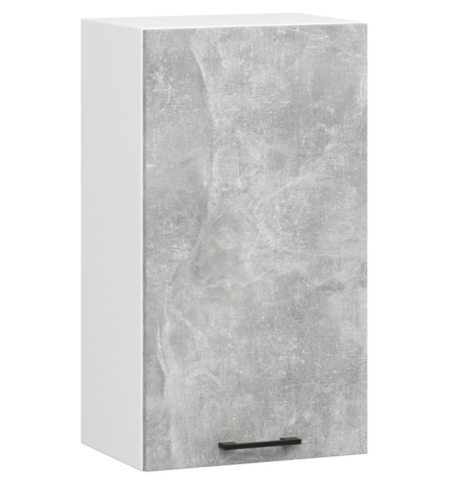Kuchyňská linka OLIVIA V720 2.4 m s vitrínou beton