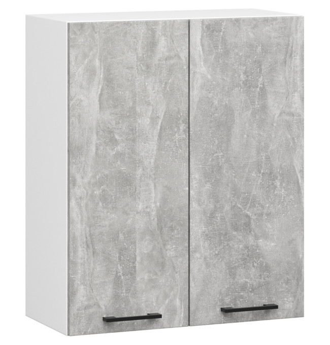 Kuchyňská linka OLIVIA V720 2.4 m s vitrínou beton