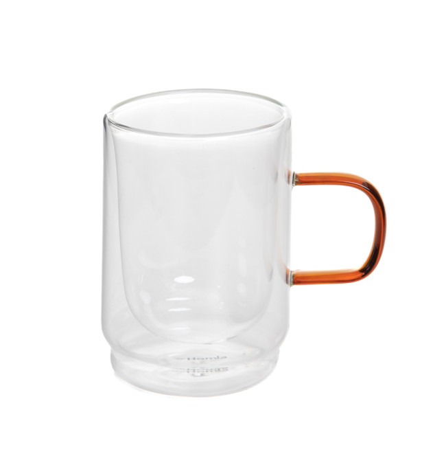 Sada dvou hrníčků CEMBRA RETRO s dvojitým dnem 888132 350 ml