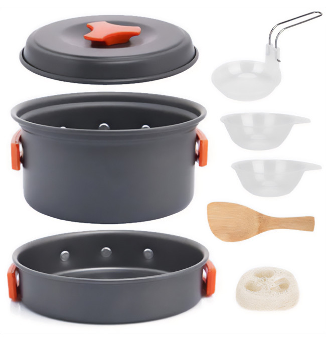 Turistická sada hrnců a pánví TOURER