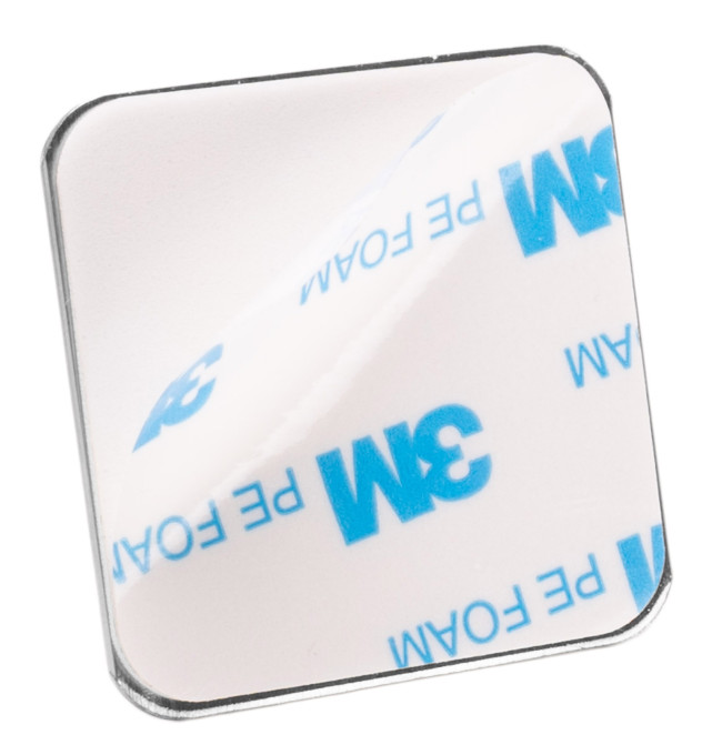 Sada čtyř koupelnových věšáků KOTOS stříbrná (4 ks)