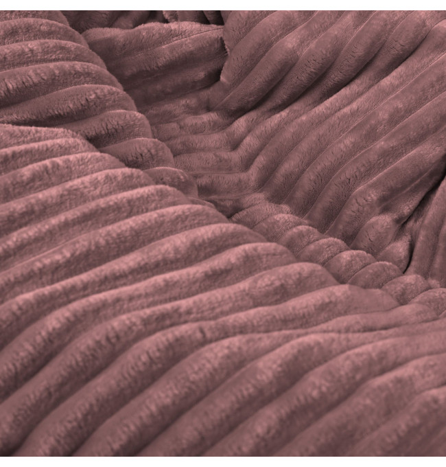 Sedací pytel Sako starorůžový stripe