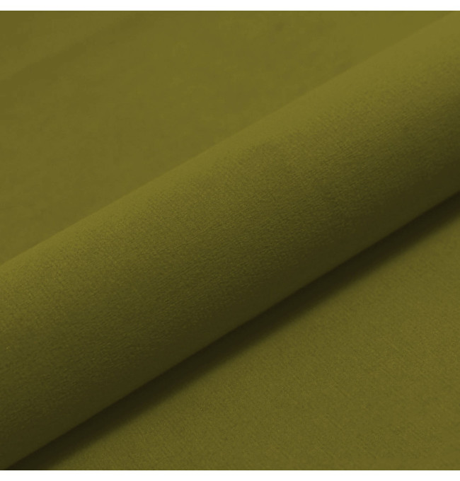 Plyšová taburetka Cilindro zelená