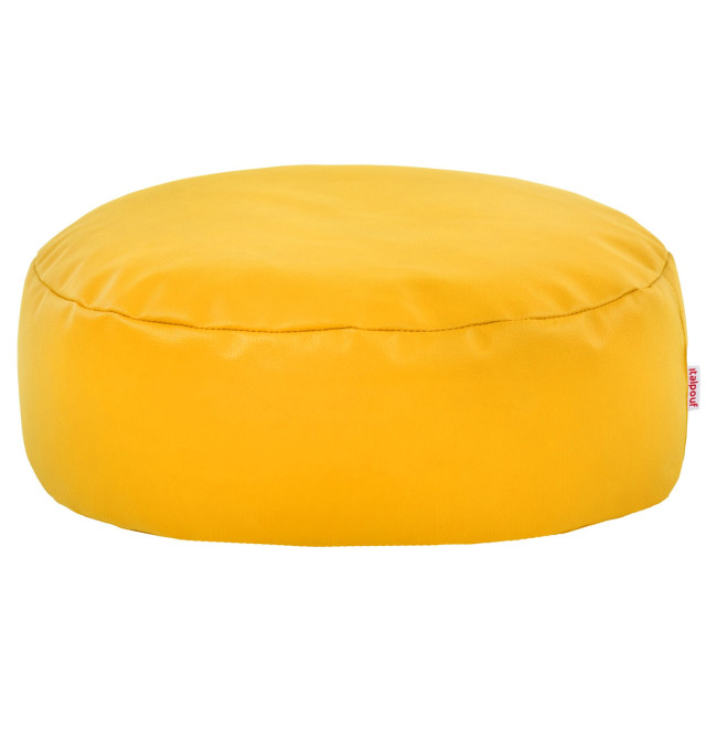 Podnožka žlutá ekokůže